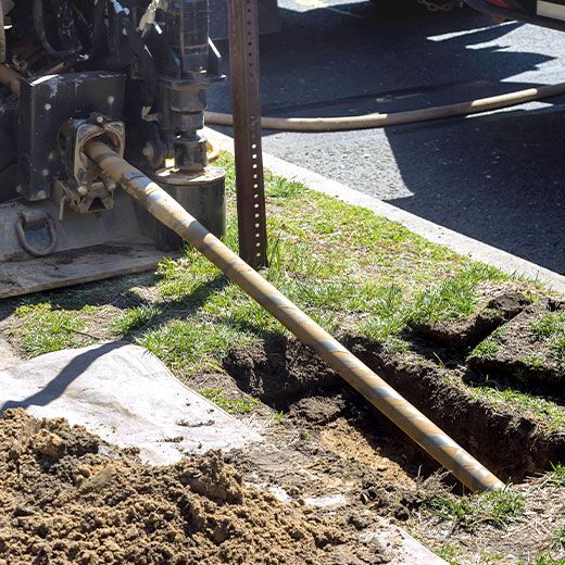 Install a New Water Line in Scottsville Without Digging